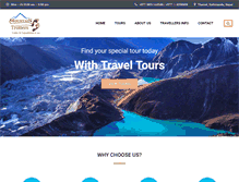 Tablet Screenshot of makemytreks.com